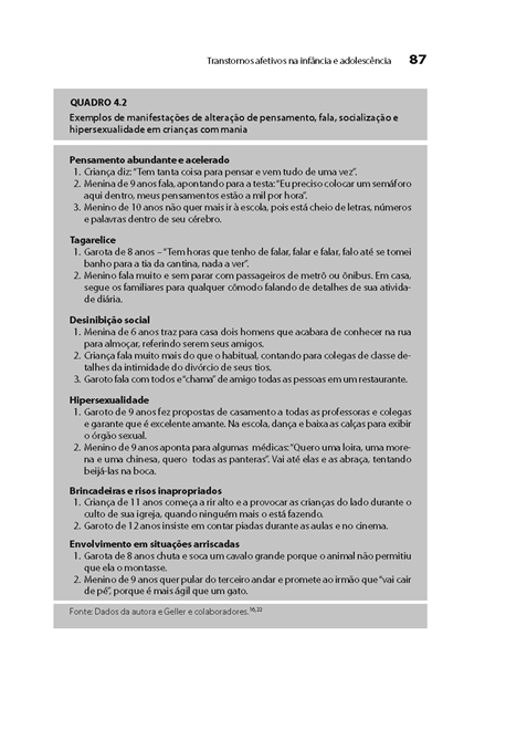 Transtornos Afetivos na Infância e Adolescência