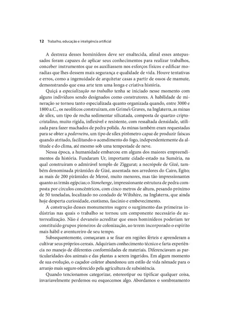 Trabalho, Educação e Inteligência Artificial