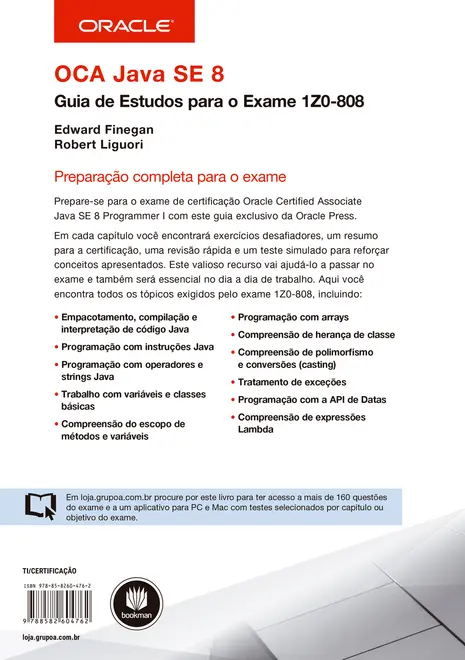 OCA Java SE 8