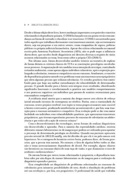 O Tratamento da Dependência Química e as Terapias Cognitivo-Comportamentais