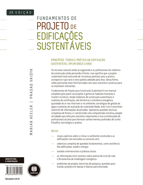 Fundamentos de Projeto de Edificações Sustentáveis