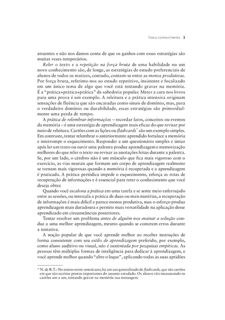 Fixe o Conhecimento