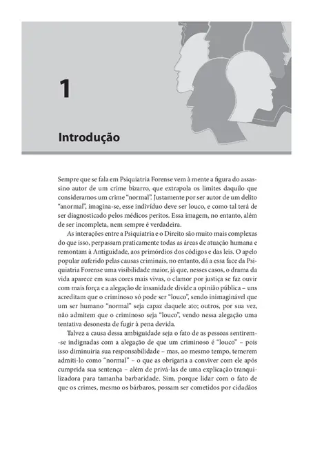 Introdução à Psiquiatria Forense