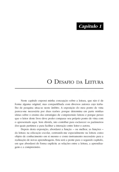 Estratégias de Leitura