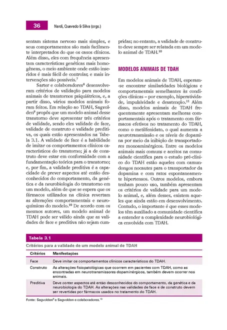 Transtorno de Déficit de Atenção/Hiperatividade