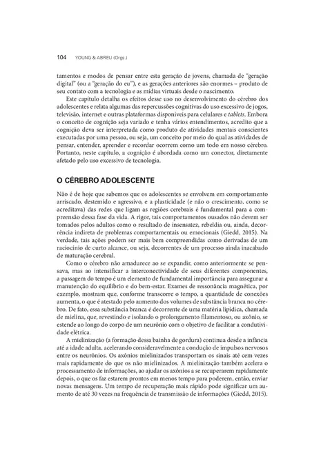 Dependência de Internet em Crianças e Adolescentes