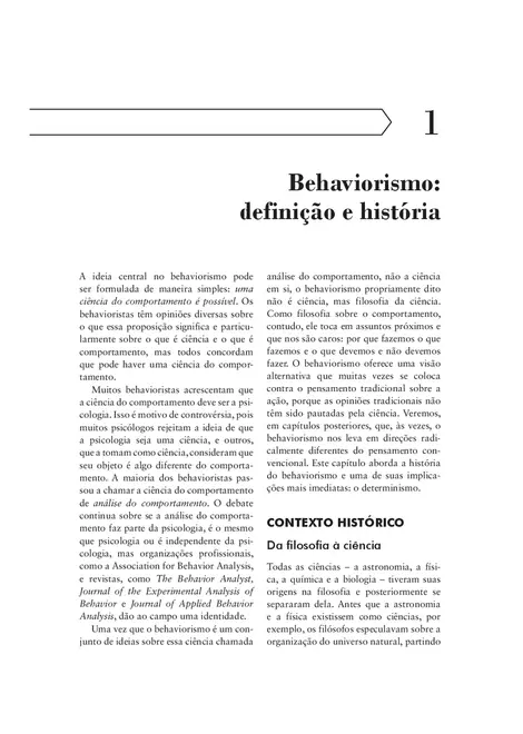 Compreender o Behaviorismo