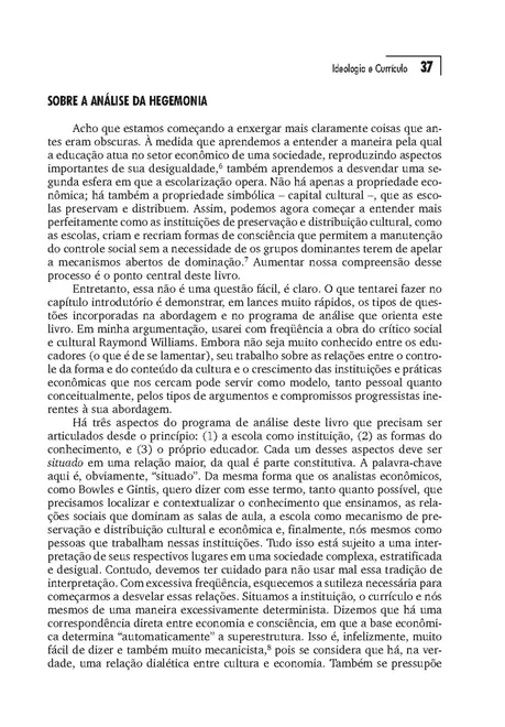 Ideologia e Currículo