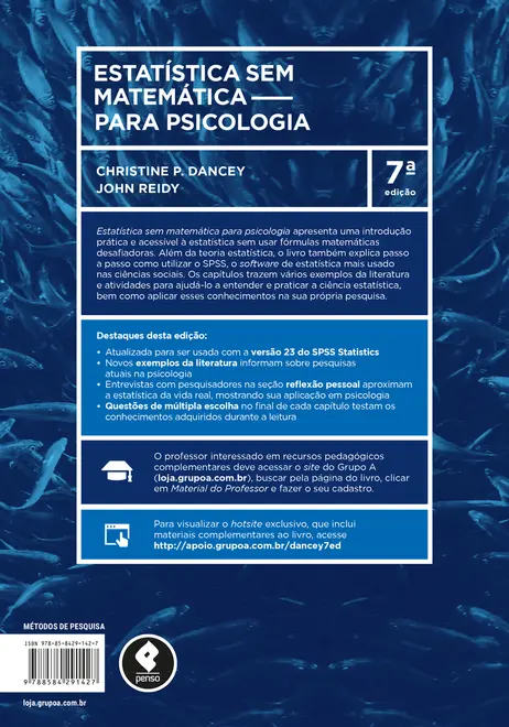 Estatística Sem Matemática para Psicologia