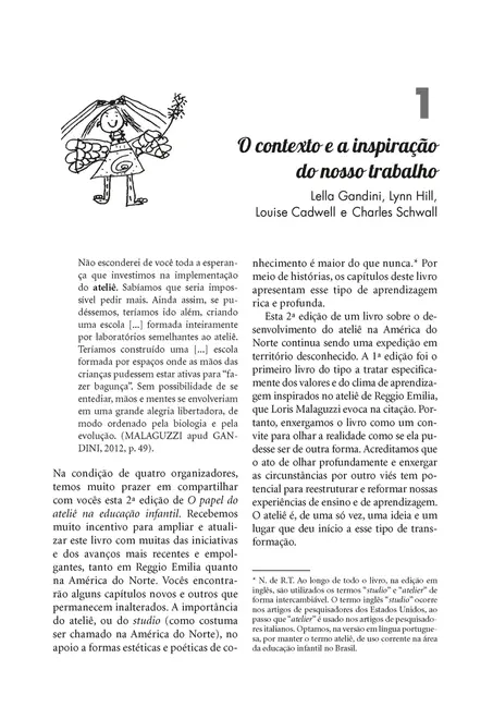 O Papel do Ateliê na Educação Infantil