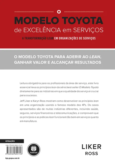 O Modelo Toyota de Excelência em Serviços