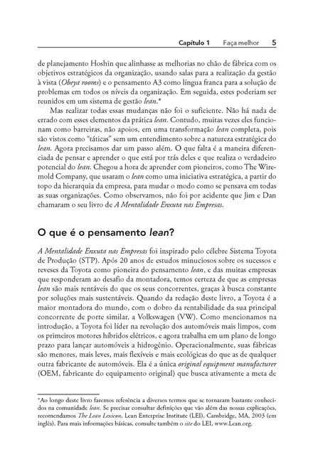 A Estratégia Lean