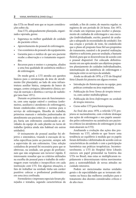 Enfermagem em Terapia Intensiva