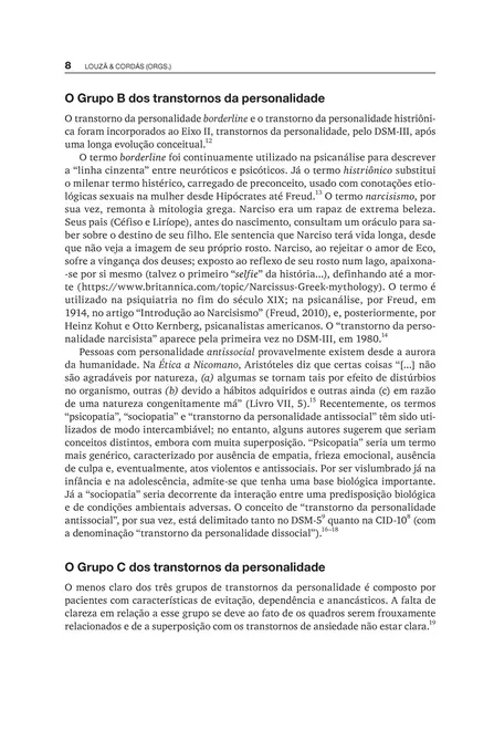 Transtornos da Personalidade