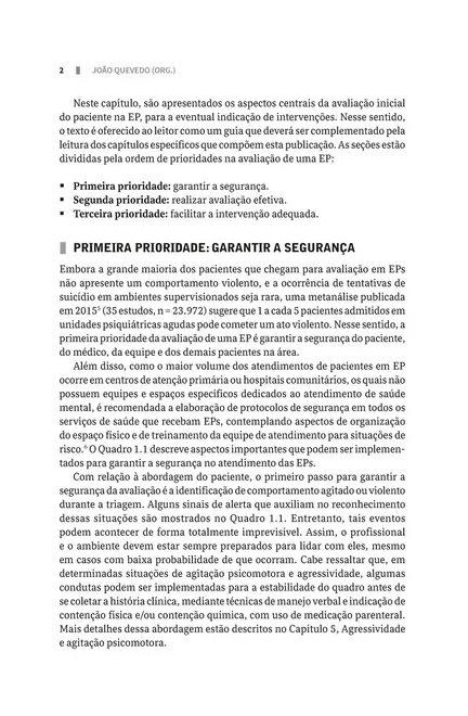 Emergências Psiquiátricas