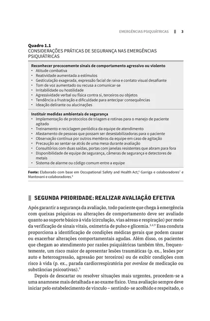 Emergências Psiquiátricas