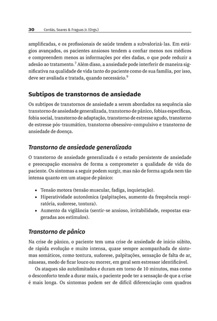 Prática Psiquiátrica em Oncologia