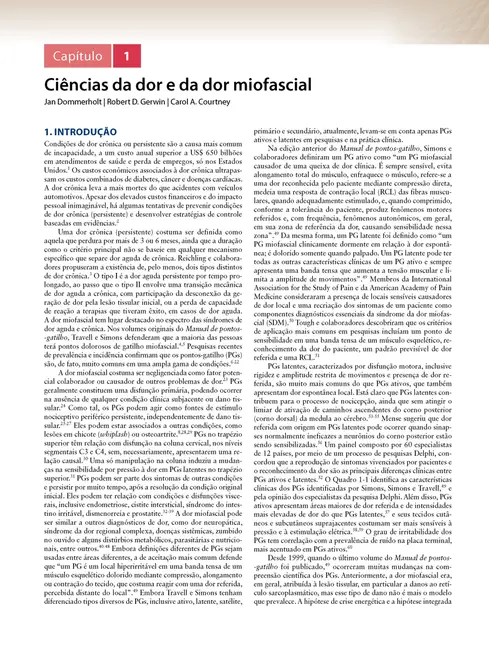 Dor e Disfunção Miofascial de Travell, Simons & Simons