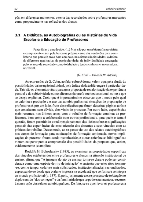 Ensinar a ensinar