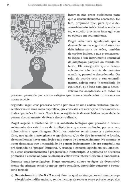 A Construção dos Processos de Leitura, Escrita e do Raciocínio Lógico