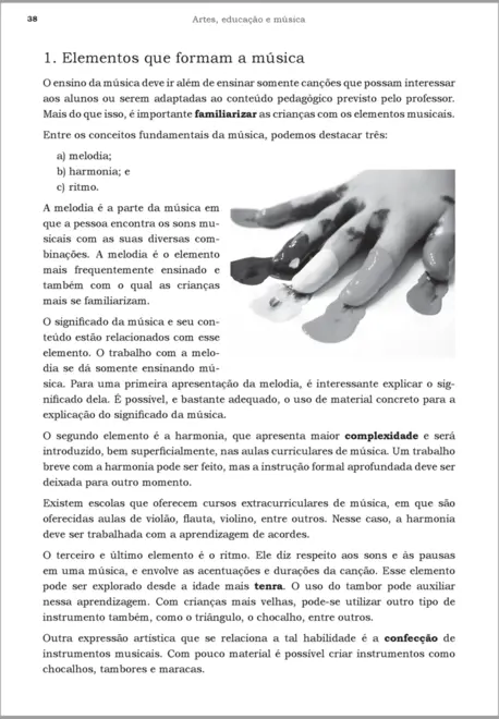 Artes, Educação e Música