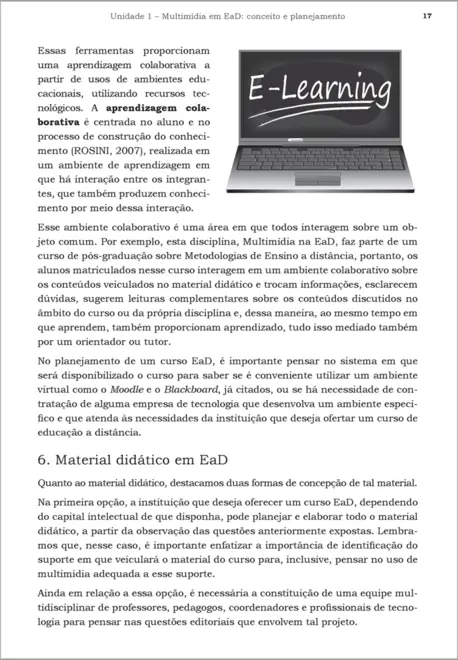 MULTIMIDIA EM EDUCACAO A DISTANCIA
