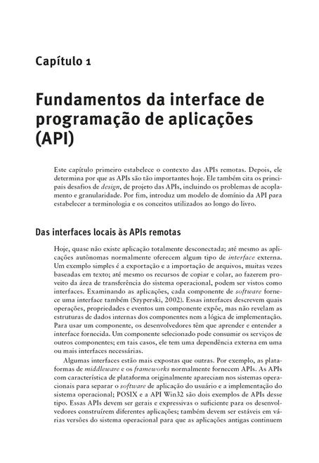 Padrões para Desenho de API