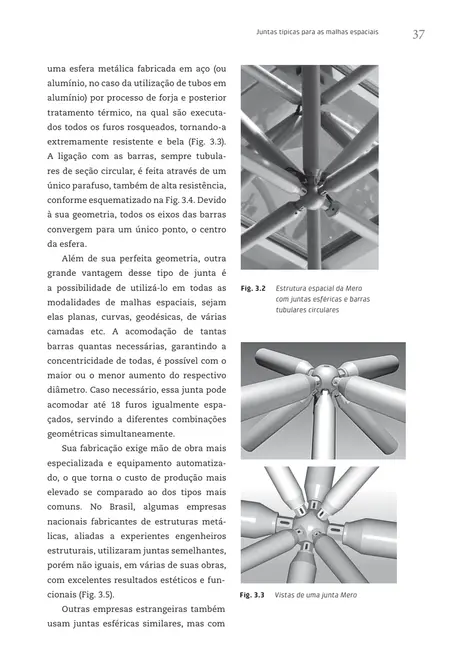 Estruturas metálicas reticuladas espaciais