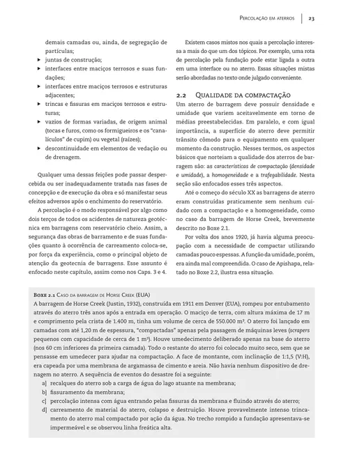 Barragens de terra e enrocamento