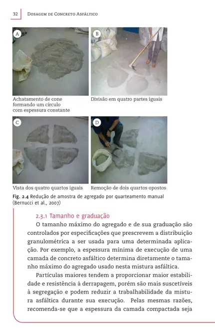 Manual de dosagem de concreto asfáltico