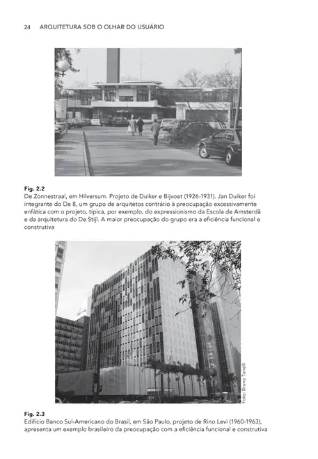 Arquitetura sob o olhar do usuário