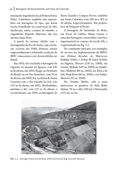 Barragens de enrocamento com face de concreto