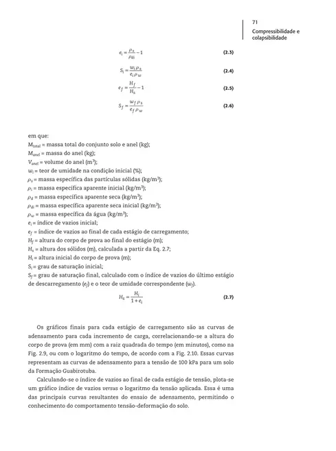 Laboratório de mecânica dos solos: ensaios especiais