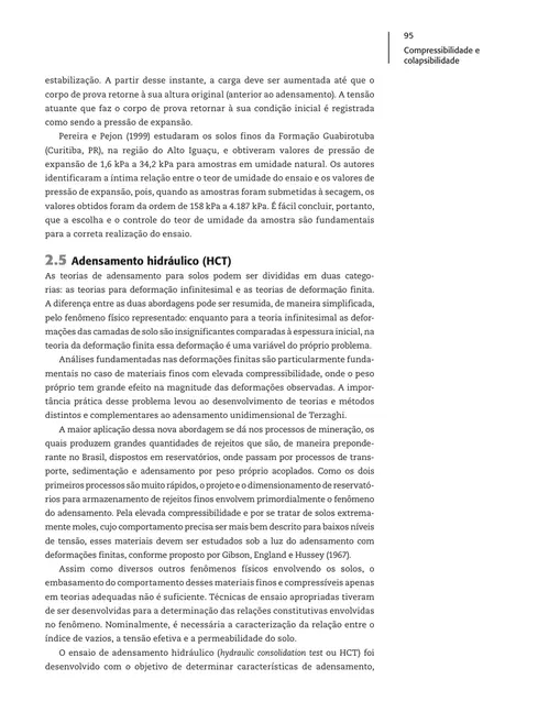 Laboratório de mecânica dos solos: ensaios especiais