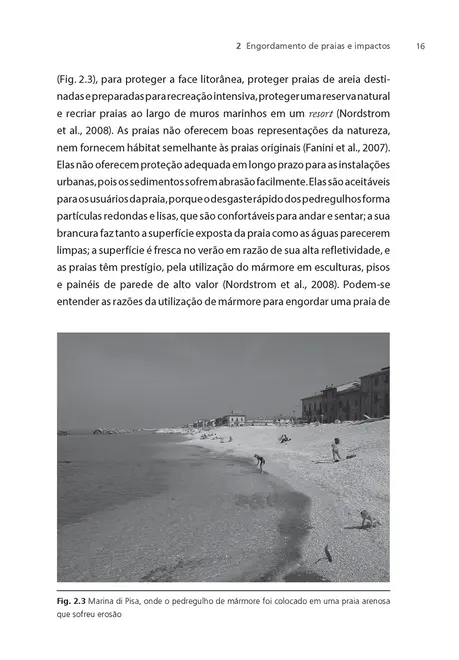 Recuperação de praias e dunas