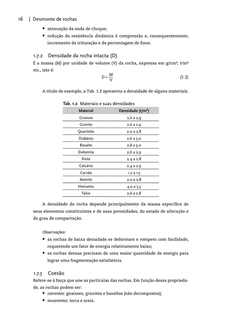 Desmonte de rochas