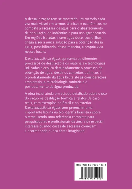 Dessalinização de águas