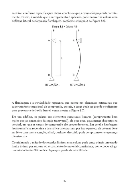Flambagem em colunas e projeto de pilares