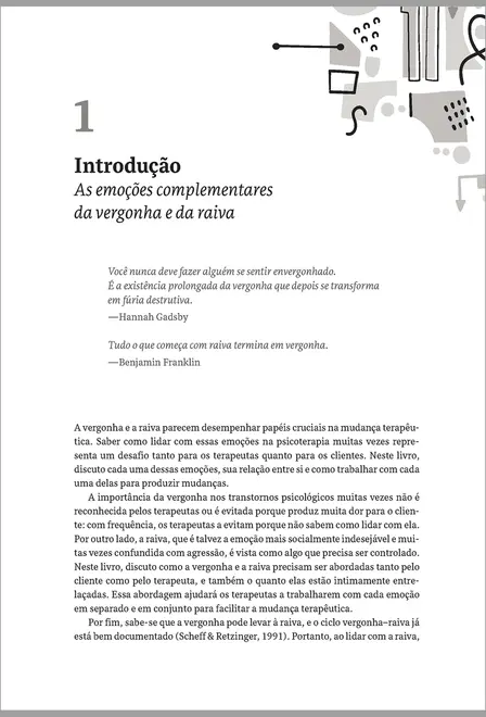 Vergonha e Raiva na Psicoterapia