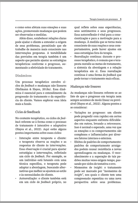Terapia Baseada em Processos