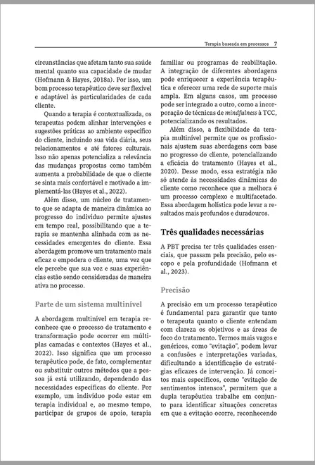 Terapia Baseada em Processos
