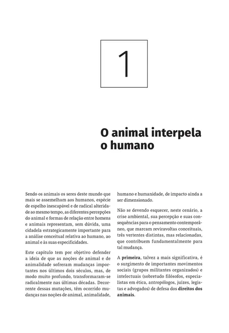 Animal e Humano
