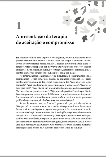 O Livro de Habilidades da Terapia de Aceitação e Compromisso