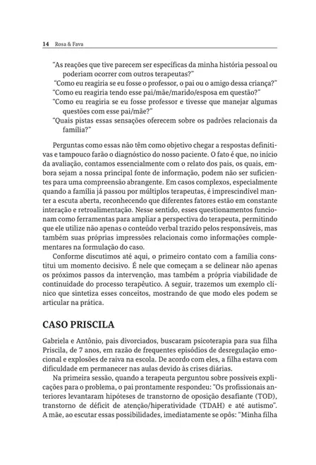 Trabalhando com Pais na Psicoterapia Infantojuvenil