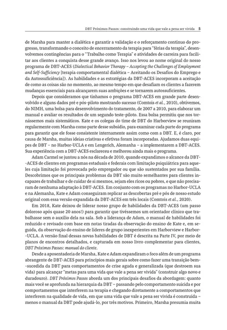 DBT Próximos Passos