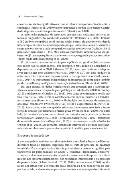 Fundamentando a Psicoterapia na Autocompaixão