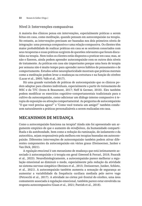 Fundamentando a Psicoterapia na Autocompaixão