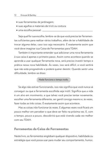 Vivendo Bem com TDAH Adulto