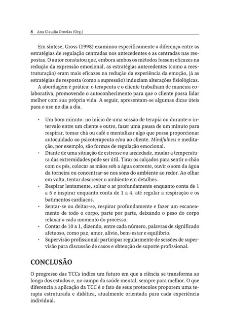 Abordagens Transdiagnósticas em Terapia Cognitivo-comportamental