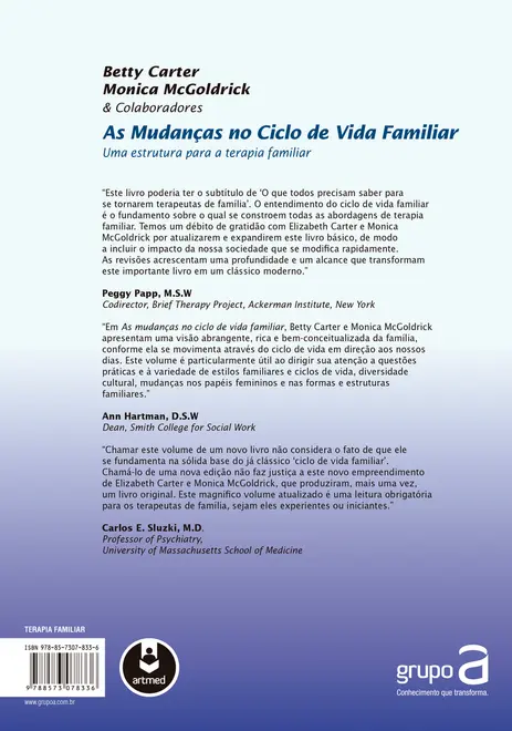 As Mudanças no Ciclo de Vida Familiar